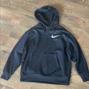 Nike Men's Black Pullover Hoodie